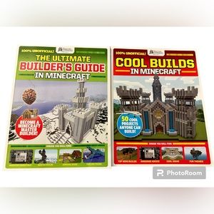 Game Master Set of 2 Minecraft Books